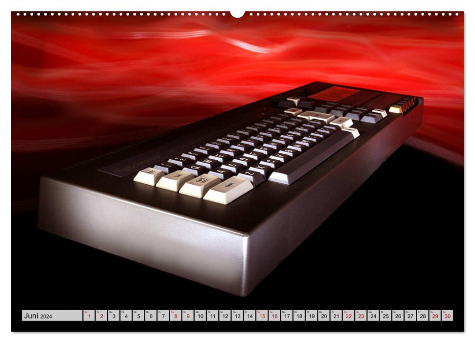 Computer der 80er (CALVENDO Premium Wandkalender 2024)