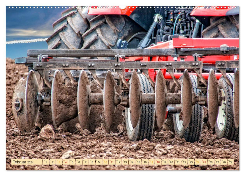 Landwirtschaft - Hightech und Handarbeit (CALVENDO Wandkalender 2024)