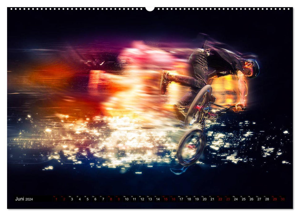 BMX Universum (CALVENDO Premium Wandkalender 2024)
