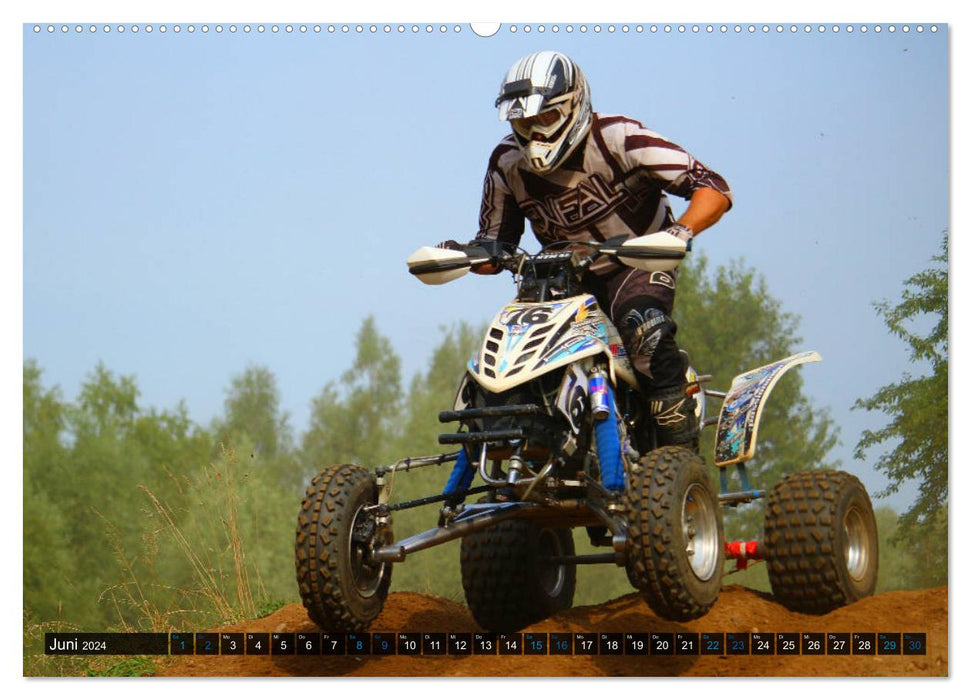 Motocross - tollkühne Kerle (CALVENDO Premium Wandkalender 2024)