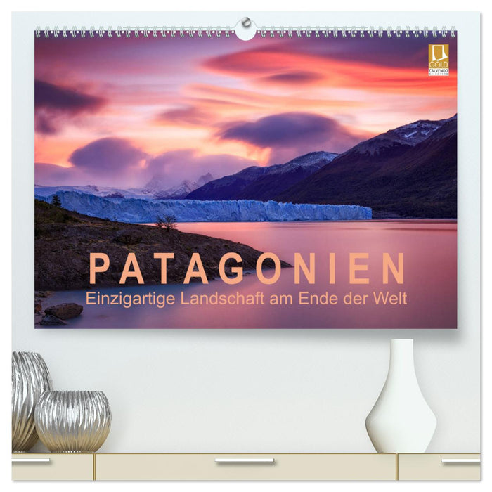 Patagonien: Einzigartige Landschaft am Ende der Welt (CALVENDO Premium Wandkalender 2024)