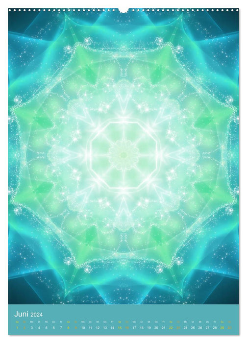 Lichtvolle Mandalas (CALVENDO Wandkalender 2024)