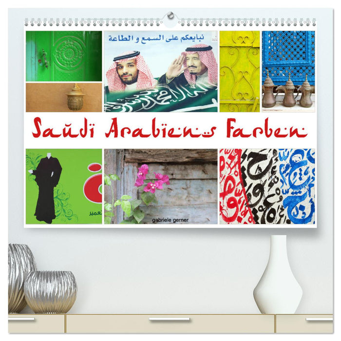 Saudi Arabiens Farben (CALVENDO Premium Wandkalender 2024)