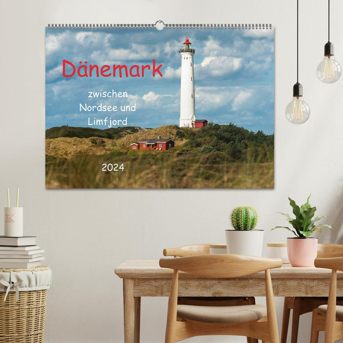 Dänemark zwischen Nordsee und Limfjord (CALVENDO Wandkalender 2024)