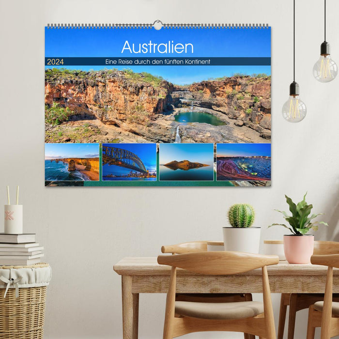 Australia - Travel The Gravel (CALVENDO wall calendar 2024) 