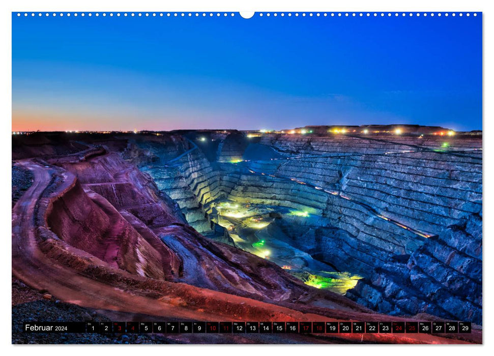 Australia - Travel The Gravel (CALVENDO wall calendar 2024) 