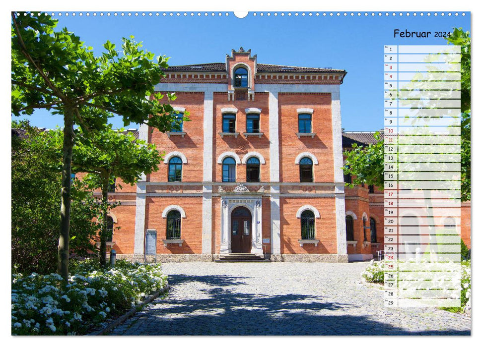 Eine Perle Oberbayerns - Rosenheim (CALVENDO Wandkalender 2024)