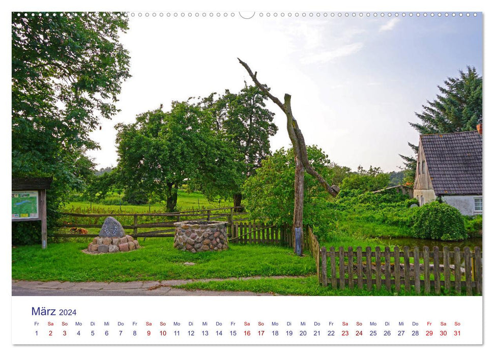 Cycling tours from Eckernförde (CALVENDO Premium Wall Calendar 2024) 