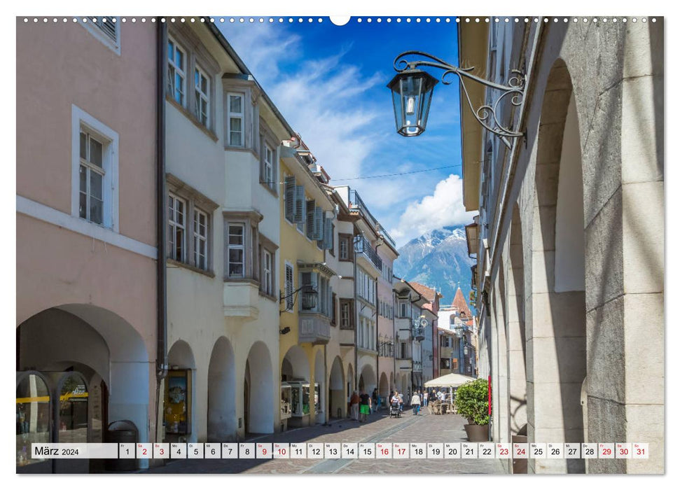 MERAN Idyllic Old Town (CALVENDO Premium Wall Calendar 2024) 