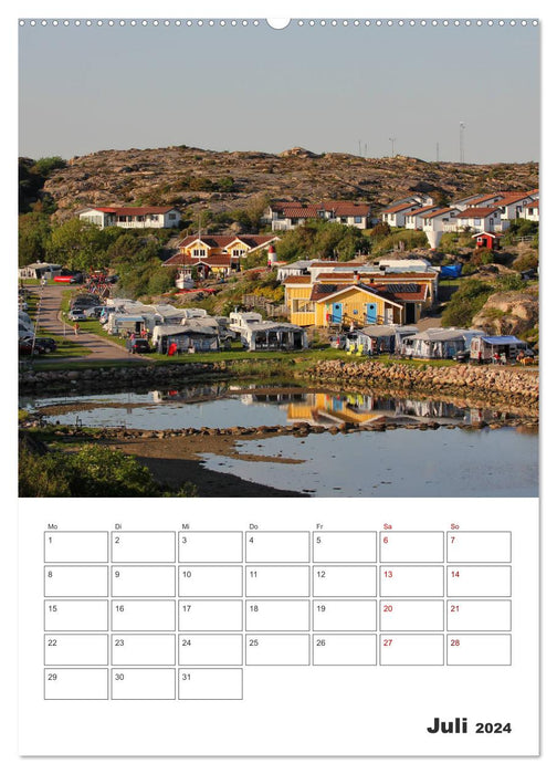 SCHWEDEN Rund um die Insel Smögen im Skagerrak (CALVENDO Premium Wandkalender 2024)