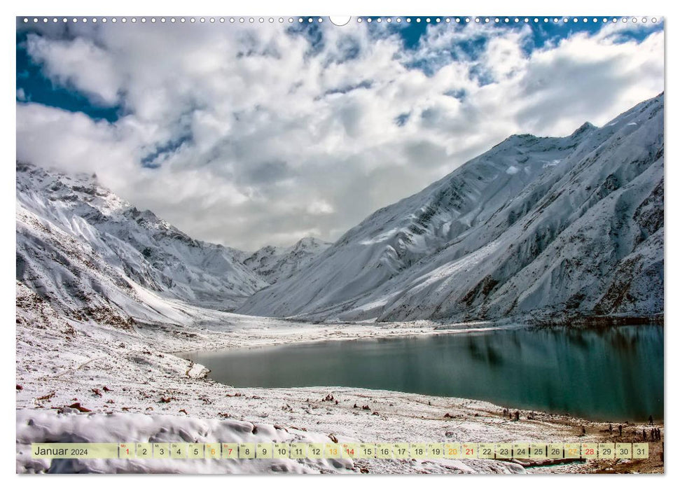 Travel through Asia - Pakistan (CALVENDO Premium Wall Calendar 2024) 