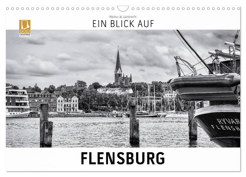 A look at Flensburg (CALVENDO wall calendar 2024) 