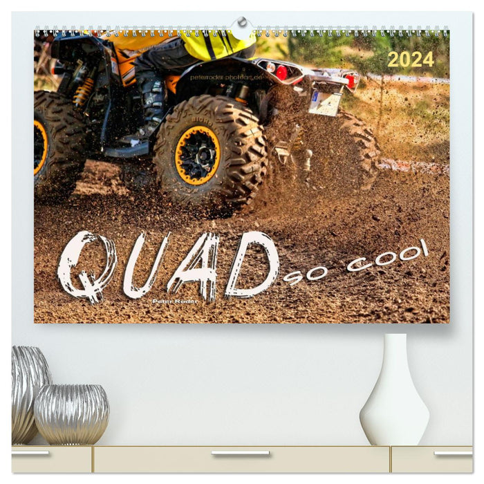 Quad - so cool (CALVENDO Premium Wandkalender 2024)
