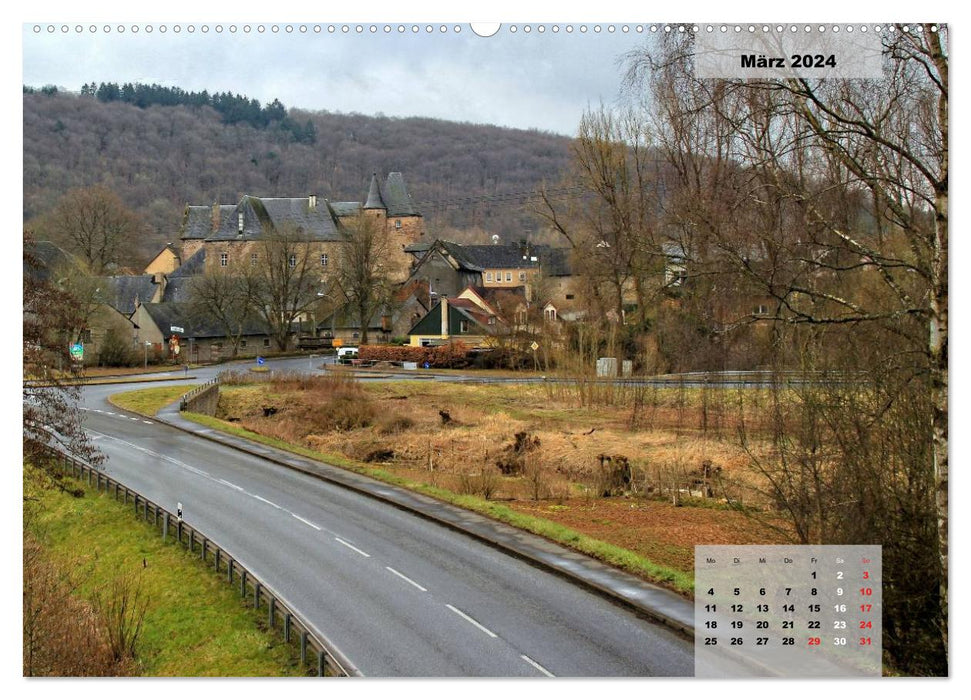 The Eifel and its regions - The Vulkaneifel (CALVENDO Premium Wall Calendar 2024) 