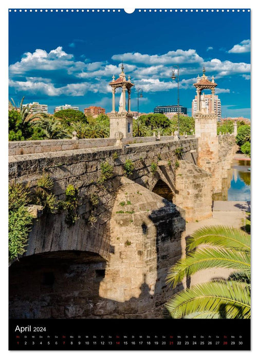 Discover Valencia (CALVENDO Premium Wall Calendar 2024) 