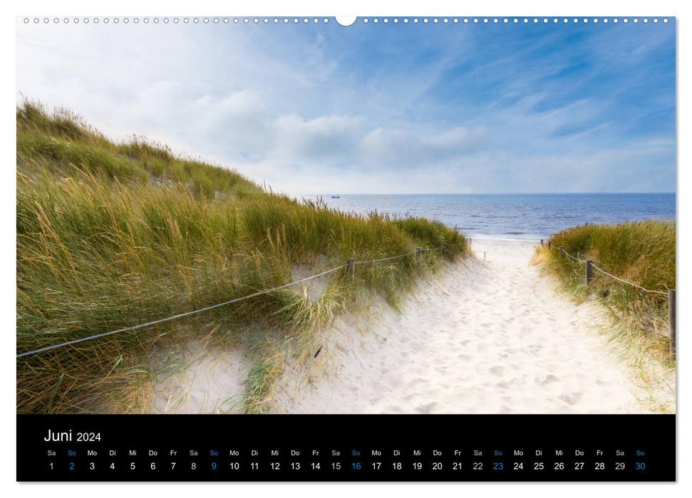 Greetings from Texel (CALVENDO Premium Wall Calendar 2024) 