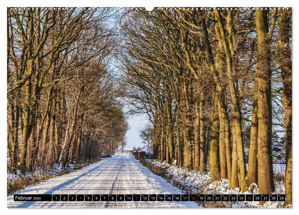 Picturesque Lower Rhine (CALVENDO wall calendar 2024) 