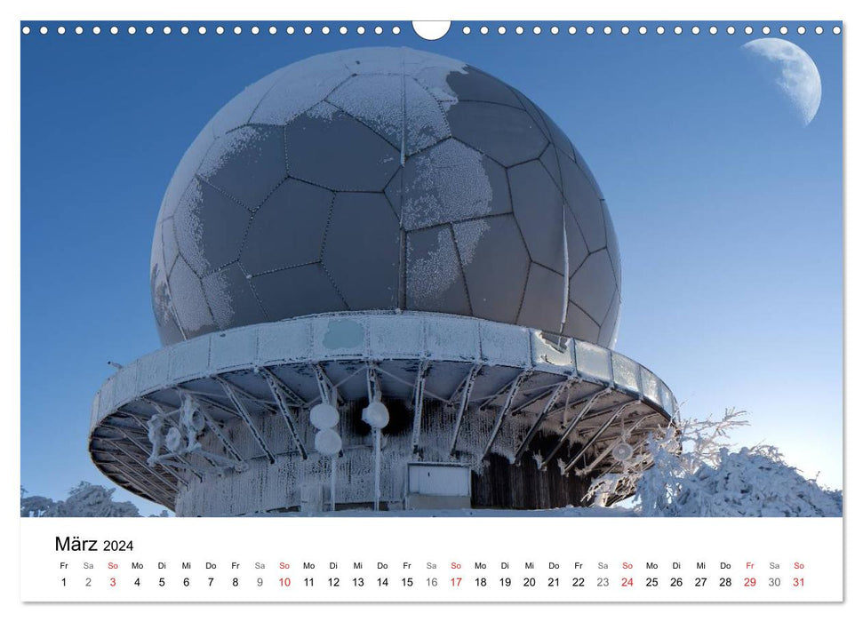 The Rhön (CALVENDO wall calendar 2024) 