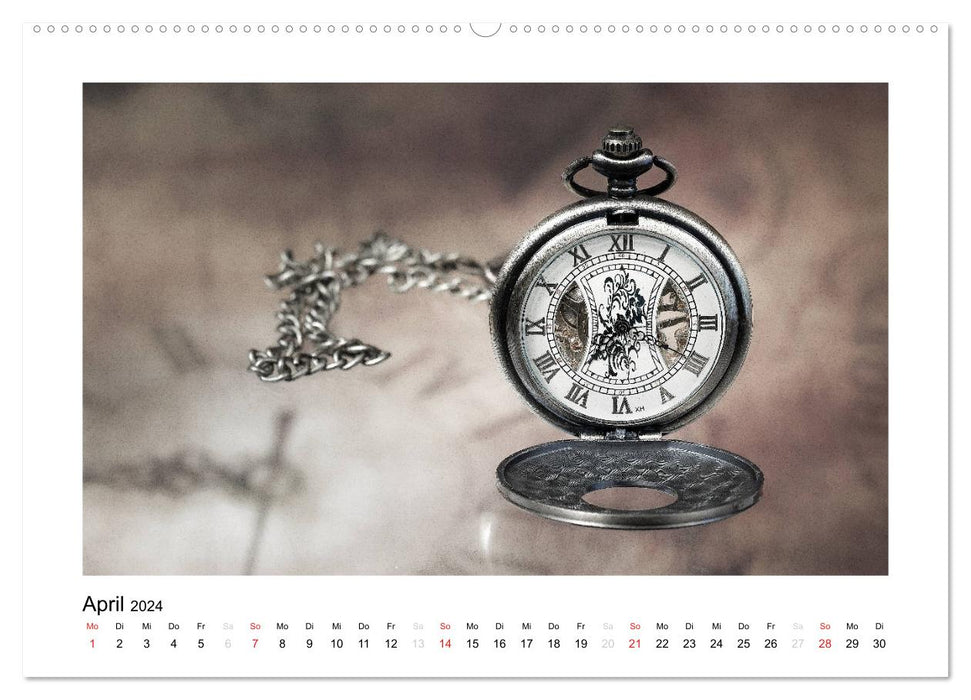 Clocks from all over the world (CALVENDO wall calendar 2024) 