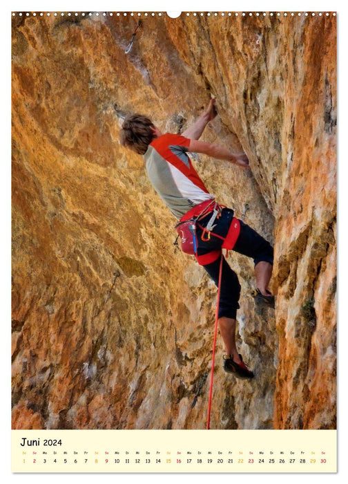 Climbing and mountaineering (CALVENDO wall calendar 2024) 
