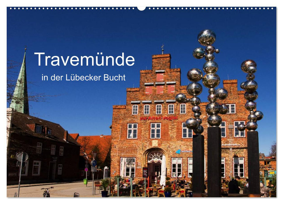 Travemünde in the Bay of Lübeck (CALVENDO wall calendar 2024) 