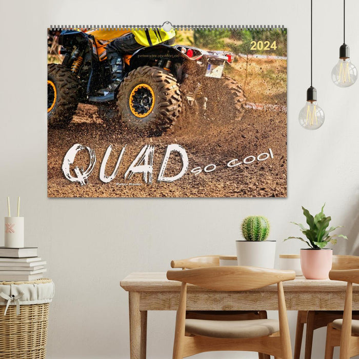 Quad - so cool (CALVENDO wall calendar 2024) 