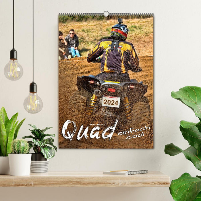 Quad - simply cool (CALVENDO wall calendar 2024) 
