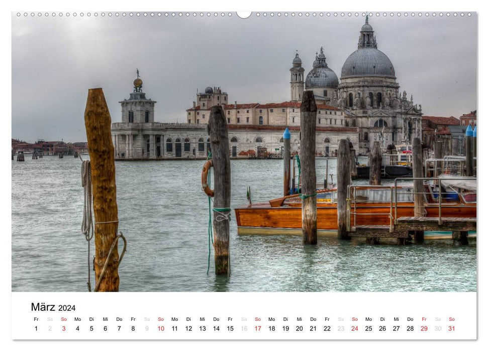 Venedig - La Serenissima 2024 (CALVENDO Wandkalender 2024)