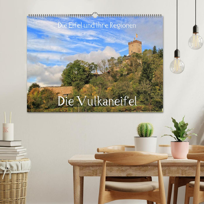 Die Eifel und ihre Regionen - Die Vulkaneifel (CALVENDO Wandkalender 2024)