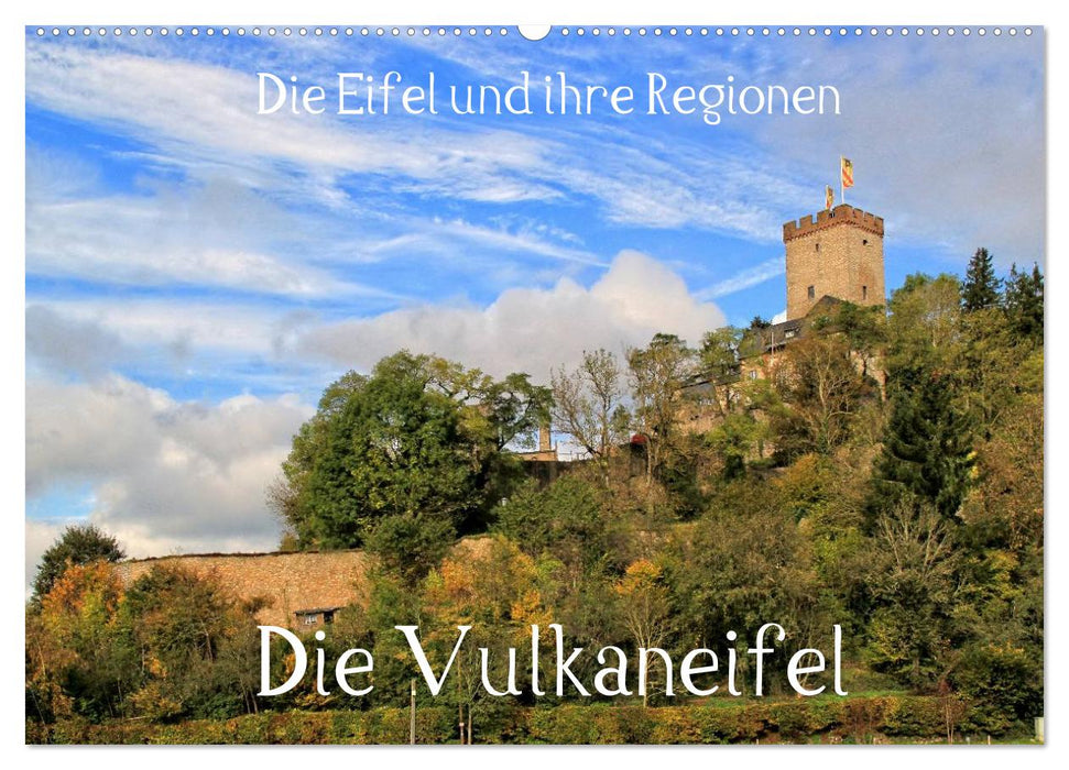 The Eifel and its regions - The Vulkaneifel (CALVENDO wall calendar 2024) 