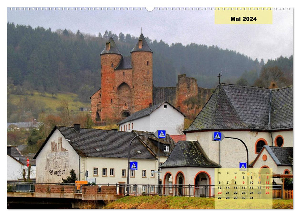 The Eifel and its regions - The Vulkaneifel (CALVENDO wall calendar 2024) 