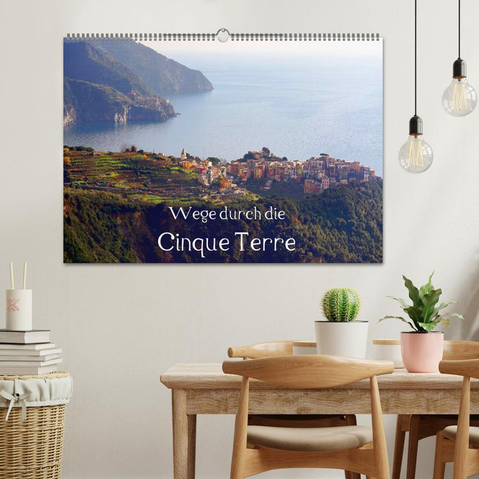 Wege durch die Cinque Terre (CALVENDO Wandkalender 2024)