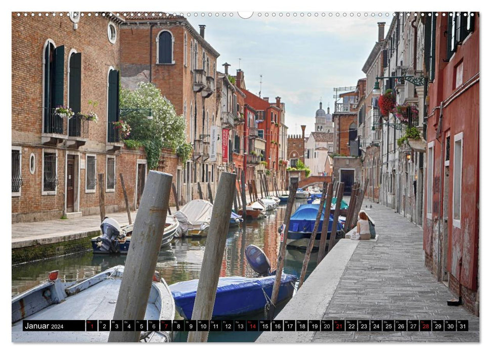 Venedig - Der andere Blick (CALVENDO Wandkalender 2024)
