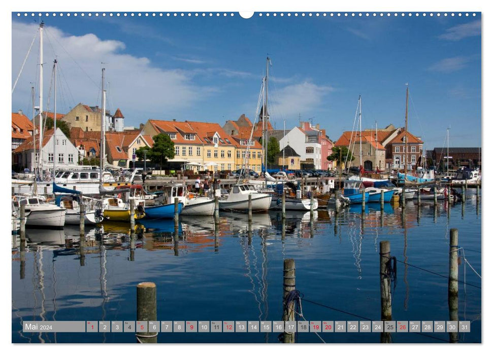 Dänemark - Ostseeküste (CALVENDO Wandkalender 2024)