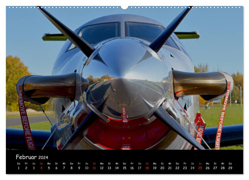 Airliner im Fokus 2024 (CALVENDO Premium Wandkalender 2024)