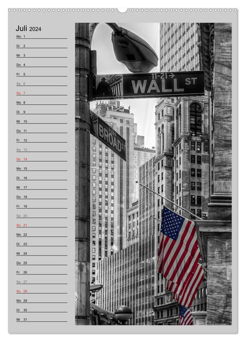 New York Colorkey (CALVENDO Premium Wandkalender 2024)