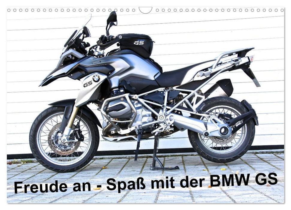 Freude an - Spaß mit der BMW GS (CALVENDO Wandkalender 2024)