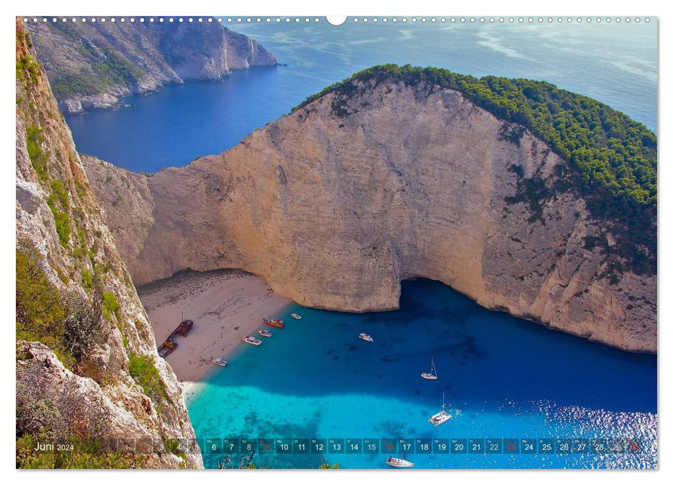 Griechenland – Magie der Farben (CALVENDO Wandkalender 2024)