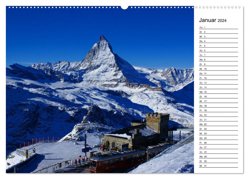 Matterhorn. Der Berg der Berge (CALVENDO Premium Wandkalender 2024)