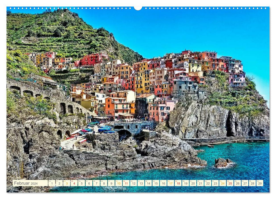 Wanderlust - destinations de rêve, découvrez les destinations de rêve dans le monde (Calendrier mural CALVENDO Premium 2024) 