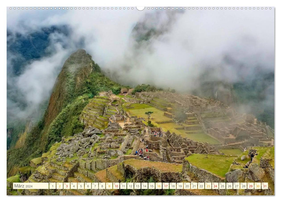 Wanderlust - destinations de rêve, découvrez les destinations de rêve dans le monde (Calendrier mural CALVENDO Premium 2024) 