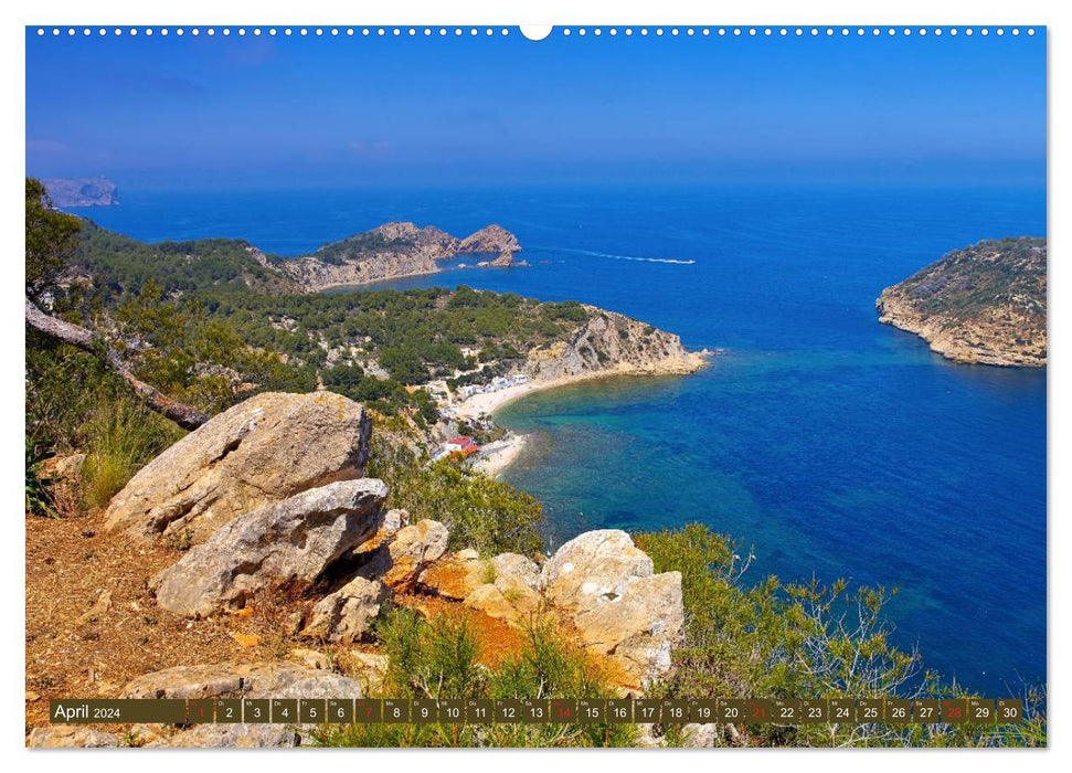 Costa Blanca - La côte blanche de l'Espagne (Calendrier mural CALVENDO 2024) 