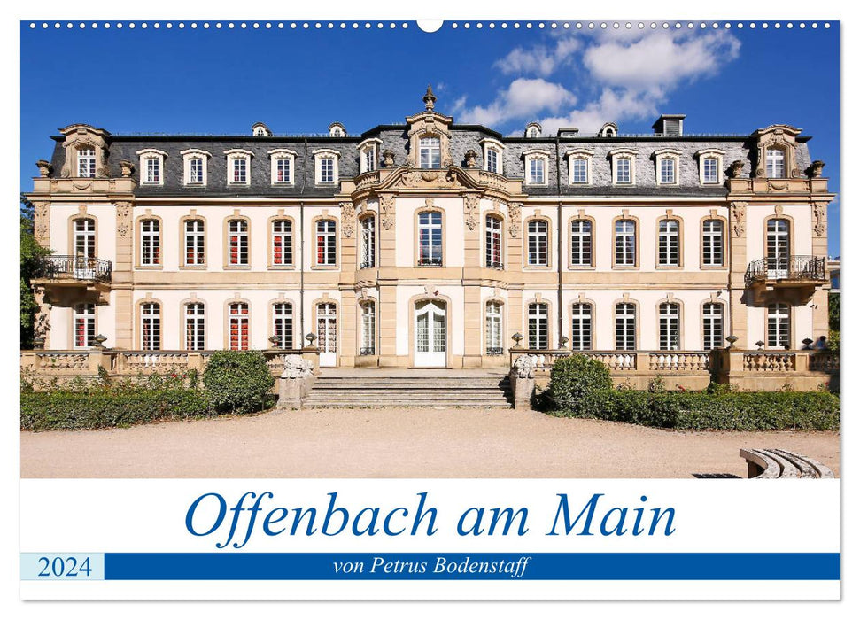 Offenbach am Main by Petrus Bodenstaff (CALVENDO wall calendar 2024) 