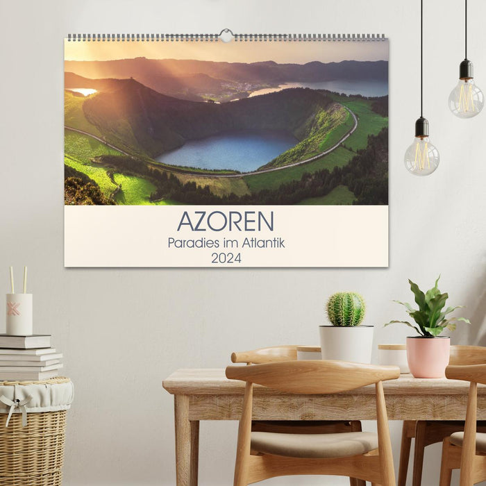 Azoren – Paradies im Atlantik (CALVENDO Wandkalender 2024)