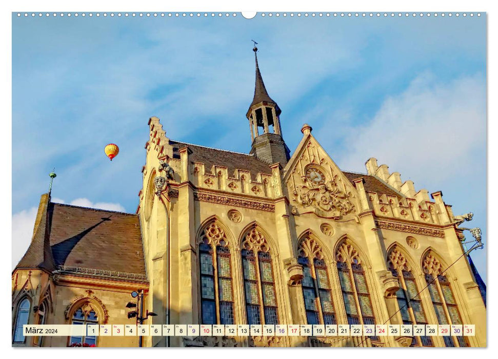 Erfurt - my city with a lot of heart (CALVENDO wall calendar 2024) 