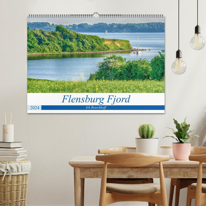 Fjord de Flensburg (calendrier mural CALVENDO 2024) 