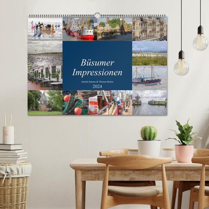 Büsum impressions (CALVENDO wall calendar 2024) 
