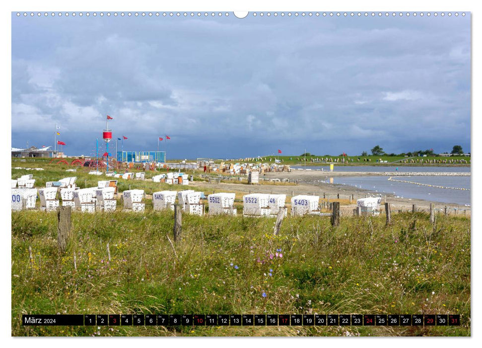 Büsum impressions (CALVENDO wall calendar 2024) 