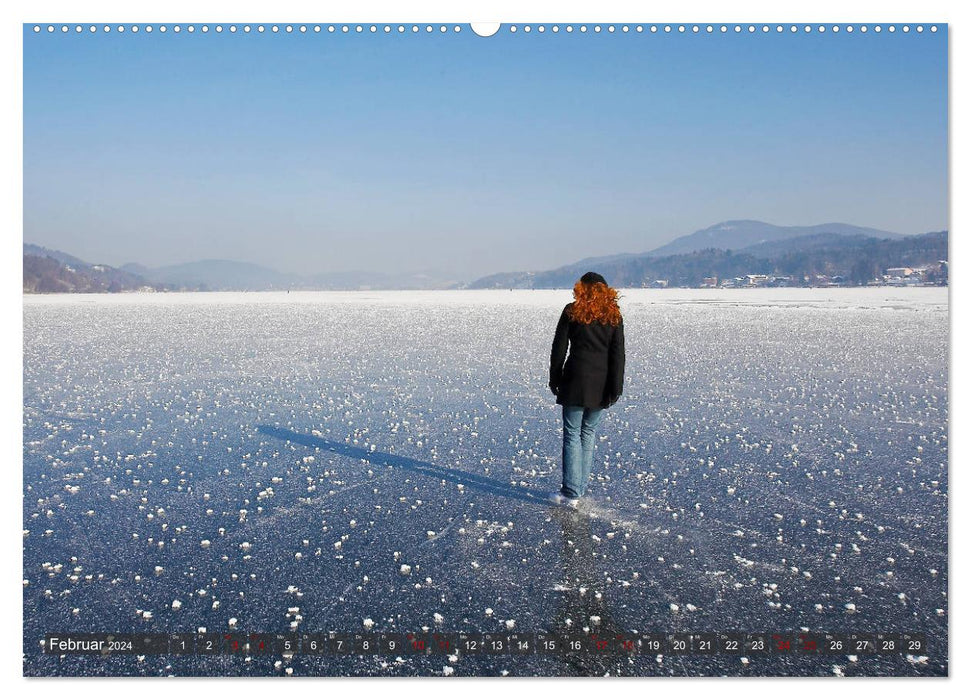 Lake Wörthersee - Austria's Riviera (CALVENDO wall calendar 2024) 