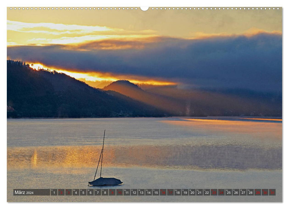 Lake Wörthersee - Austria's Riviera (CALVENDO wall calendar 2024) 